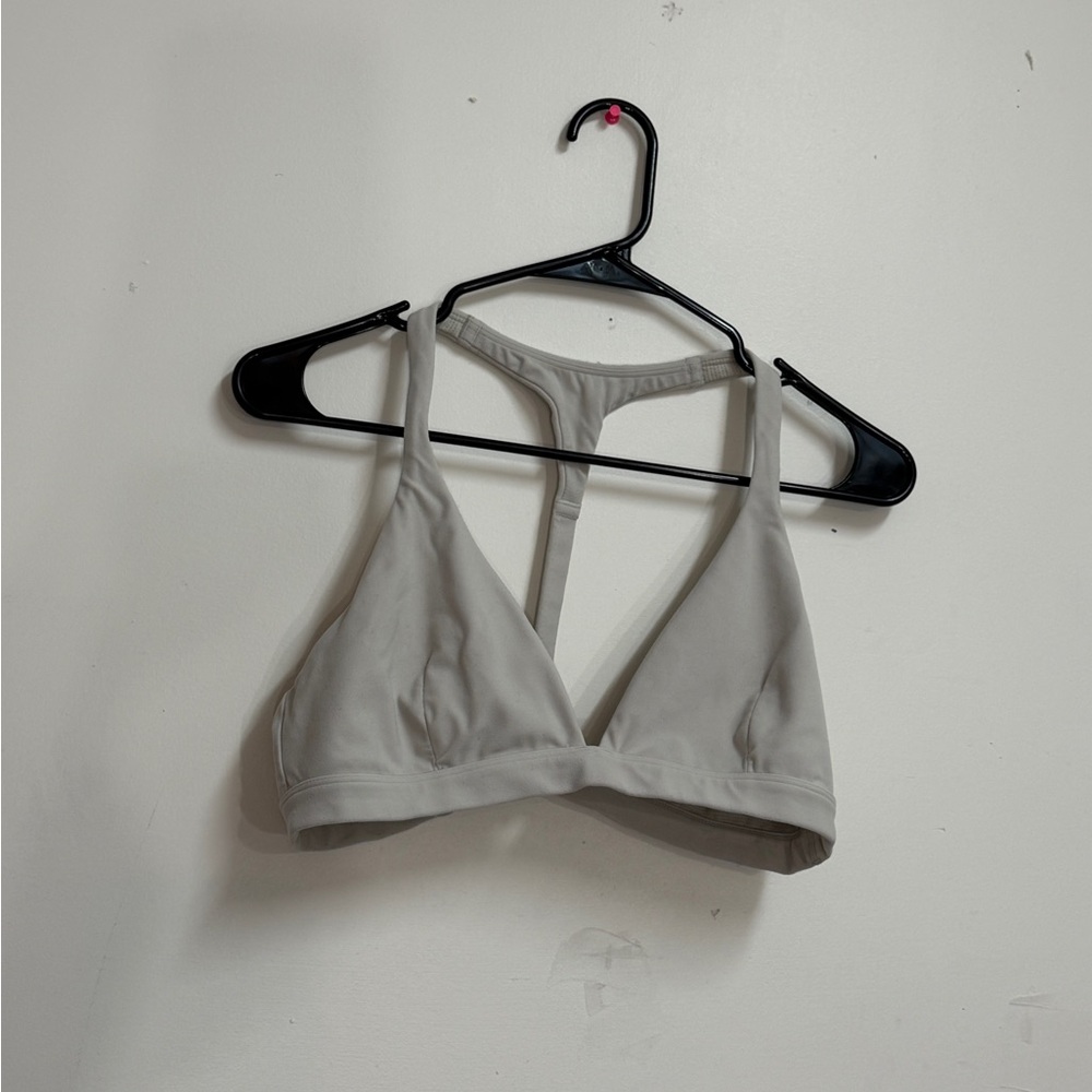 Gray athleta bra athletic sports bra top athleta gym top